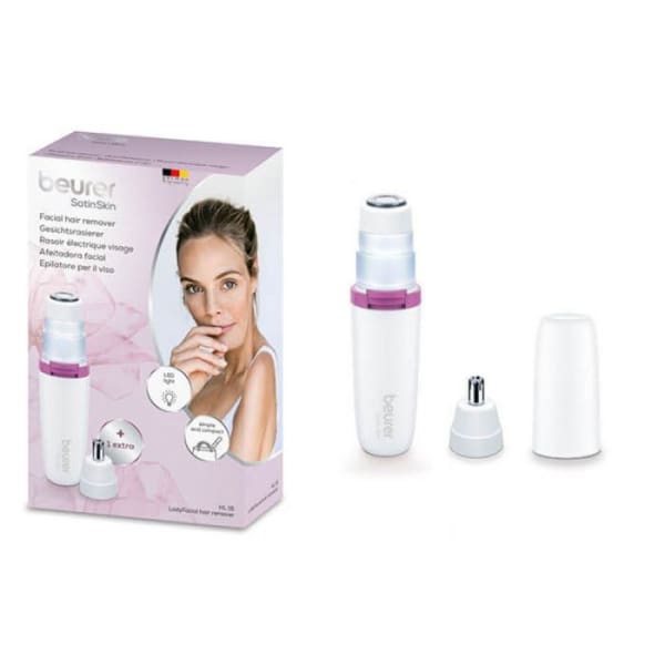 Rasoir BEURER à pile pour le visage blanc (HL16) Rasoir BEURER à pile pour le visage blanc (HL16)